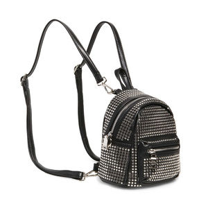 Steve Madden BSCOTIE Black, Silver Studed Backpack